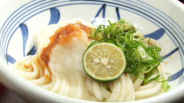 生醤油うどん 600円