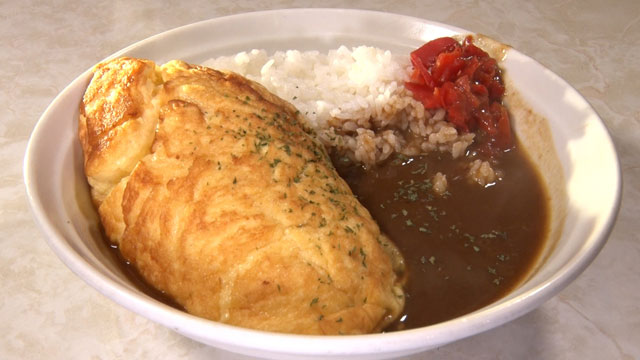 オムレツカレー