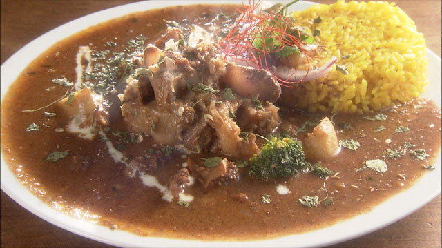 牛テールのコク旨カレー1100円(週替わり)※6/7(土)・8(日)は各15食限定で販売