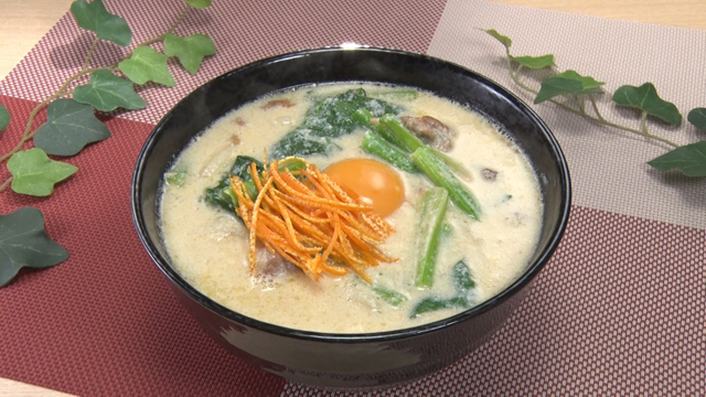 村田流味噌親子うどん