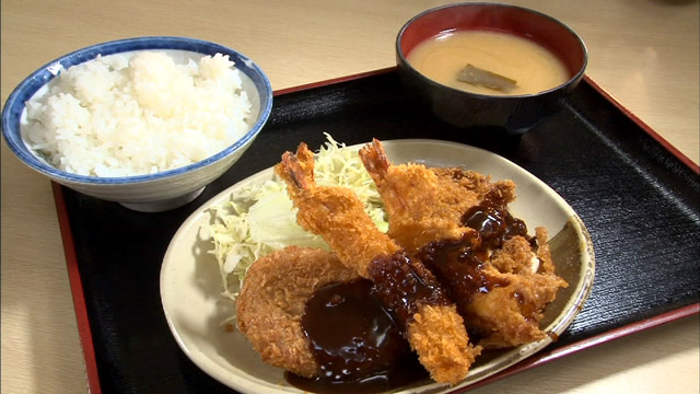 もとや定食430円