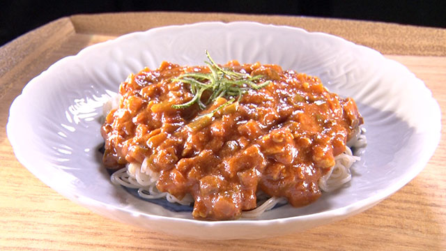 村田流京風カレーぶっかけそうめん