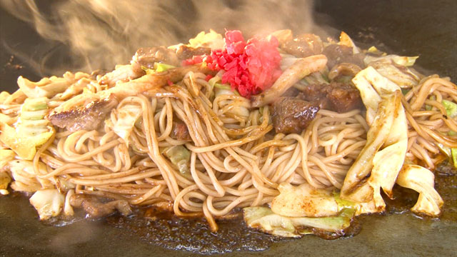 焼きそば麺2玉 1400円(かた肉・油かす・キャベツ・ニンニク・ラード)