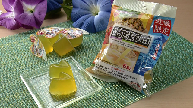 マンナンライフ 蒟蒻畑 大阪名物ミックスジュース味 194円(税込み)