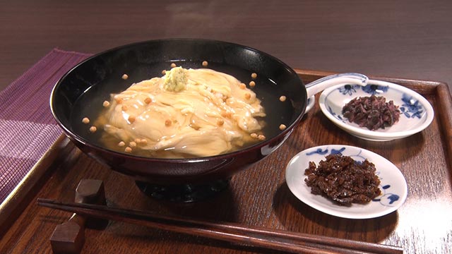 料亭のとろゆば御飯 4人前 5400円（税込み）