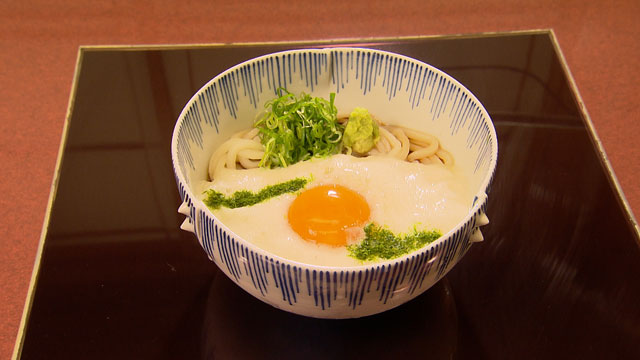 山かけうどん