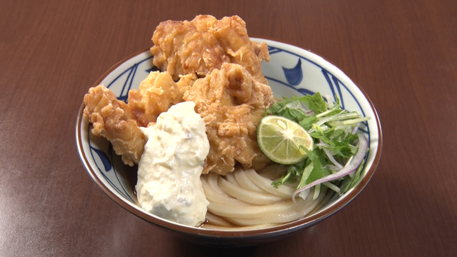 タル鶏天ぶっかけうどん(3個) ※10月下旬までの販売