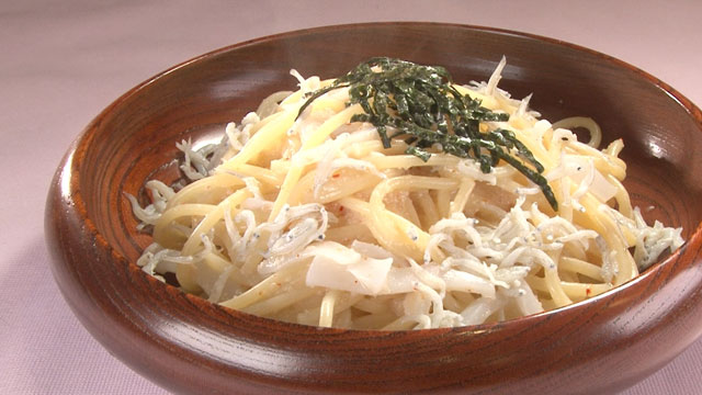 しらす明太いかパスタ 1404円