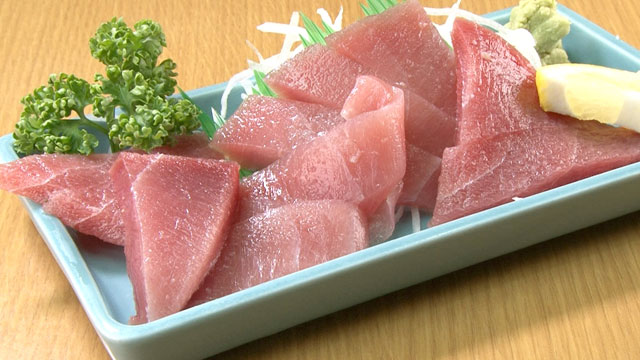 まぐろお造り 300円