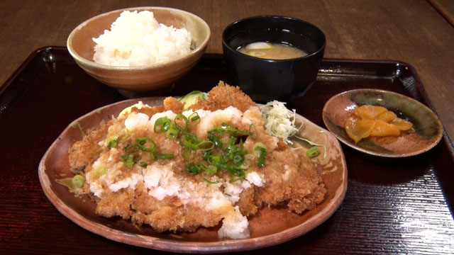 おろしトンカツ定食