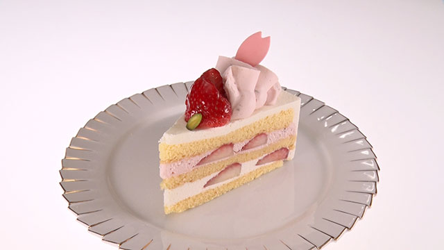 さくらのショートケーキ 1個627円 ※4月14日まで