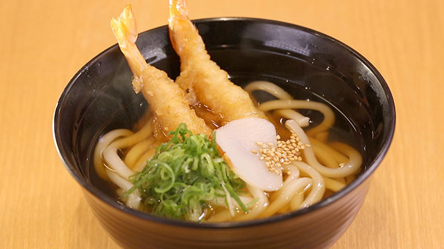 えび天うどん 302円