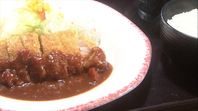 豚カツ定食900円