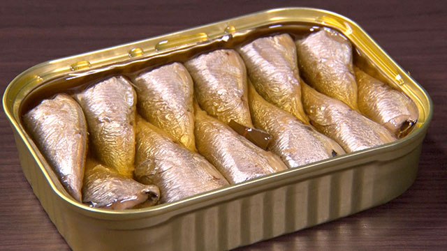 おいしい缶詰 日本海育ちのオイルサーディン 540円