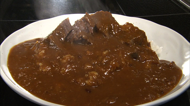 和牛厚切りカレー950円