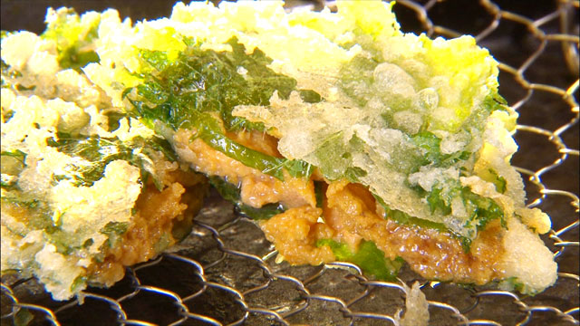 うに大葉 648円