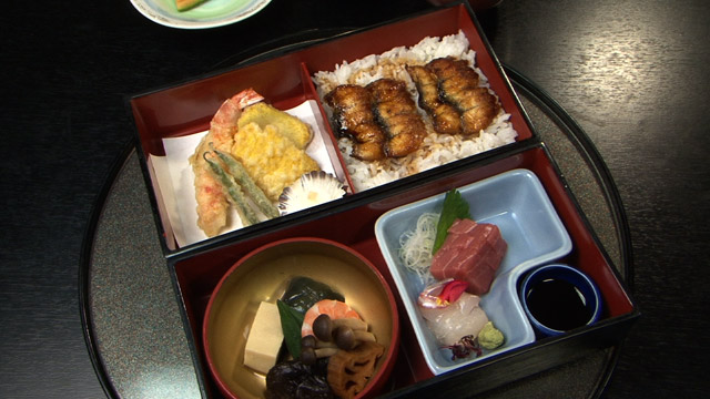 うなぎ弁当1570円