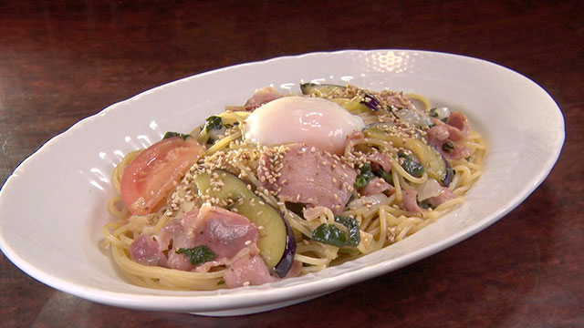 星乃スパゲッティー (具だくさん醤油バター) 830円＋税