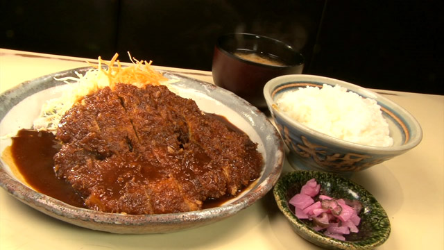 わらじとんかつ定食1680円