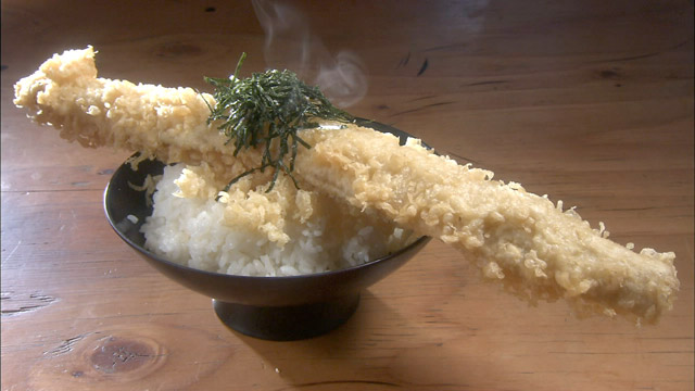 太刀魚一本天丼300円