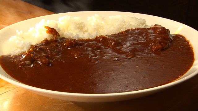 モジャカレー600円