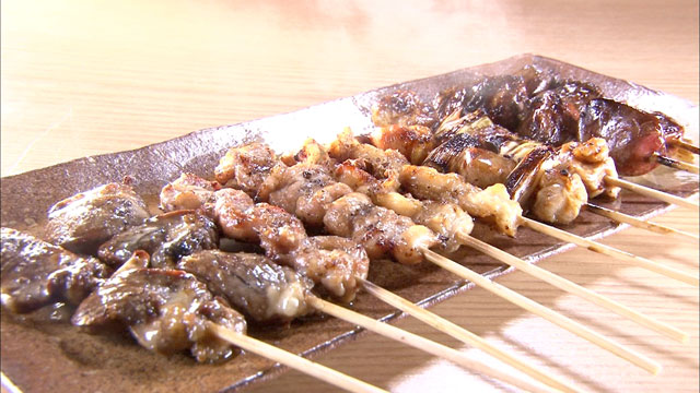 串焼きおまかせ 10本 1350円