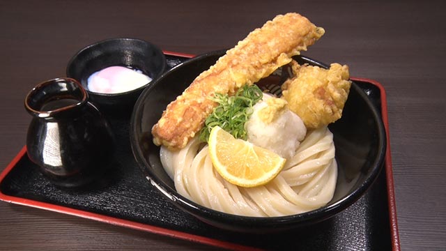 竹鶏玉ぶっかけうどん 860円