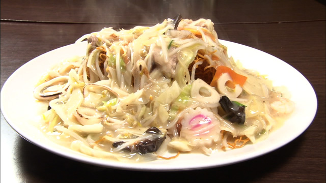 長崎皿うどん660円