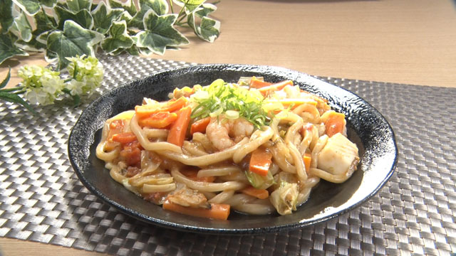 小西流6分で完成！焼きうどん