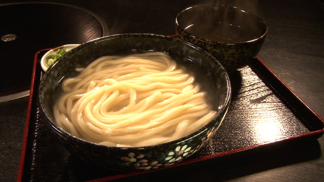 釜揚げうどん580円