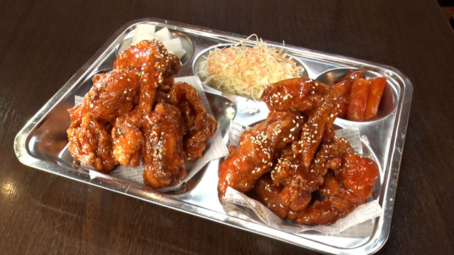 ヤンニョムチキン1羽2840円(税込み)