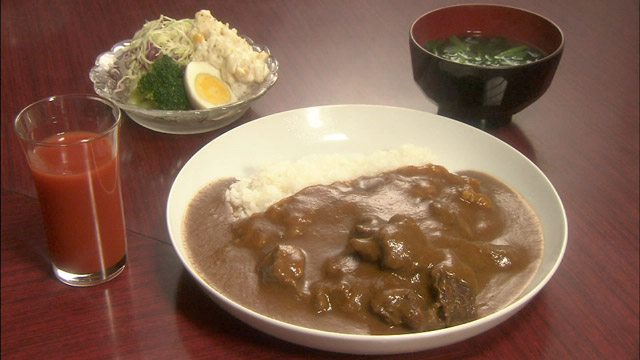 カレー定食600円※1日限定15食