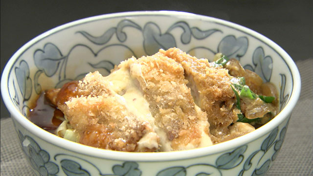 佐々木流あいがけカツ丼