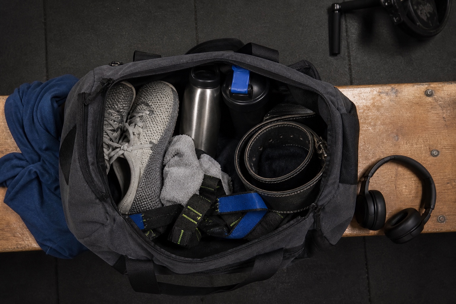 The Beginner Gym Bag Setup I Actually Use