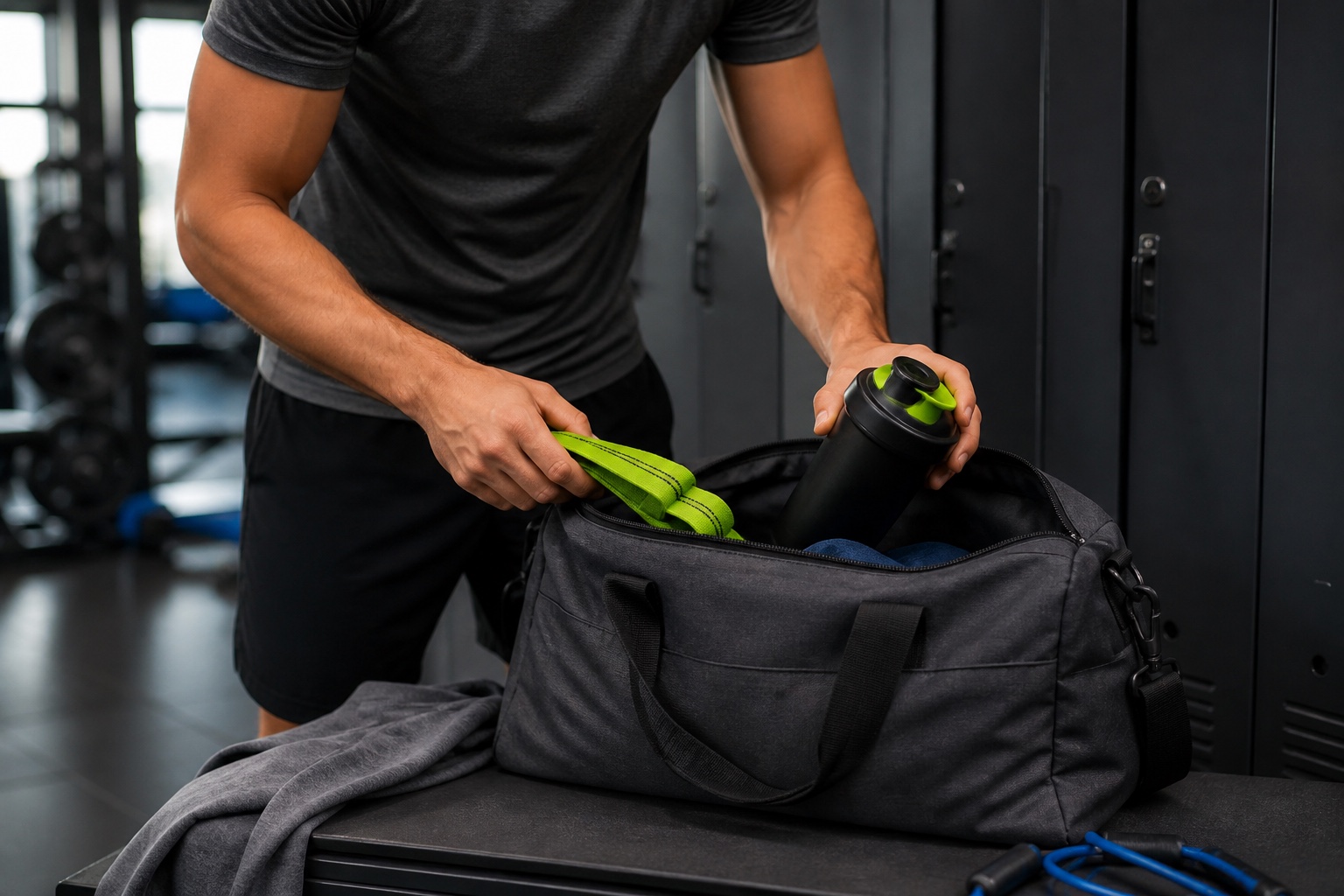 The Beginner Gym Bag Setup I Actually Use image 2