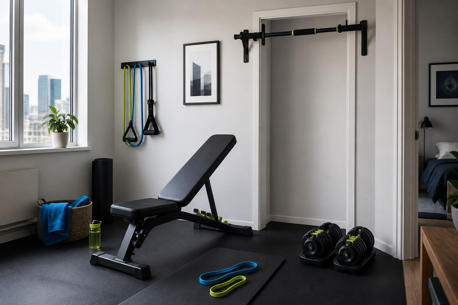 A Home Gym Starter Setup Without Wasting Money