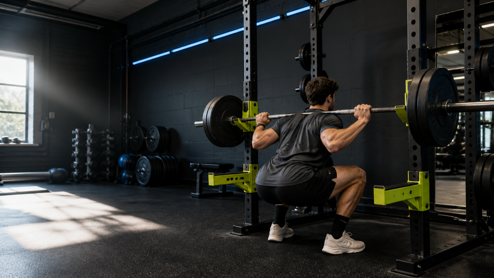 Strength training in a neighborhood gym