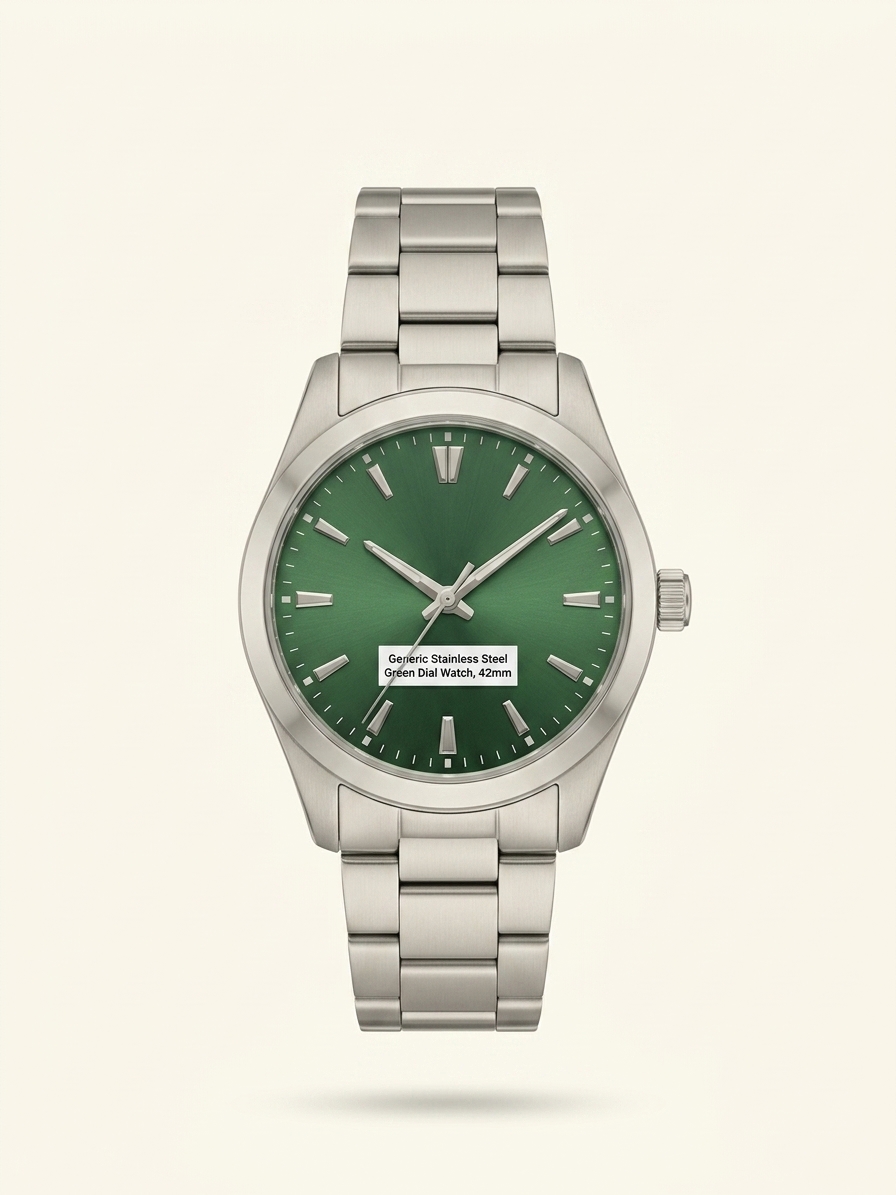Vivienne Westwood The Wallace Swarovski Crystal Bracelet Strap Watch Gold/Green