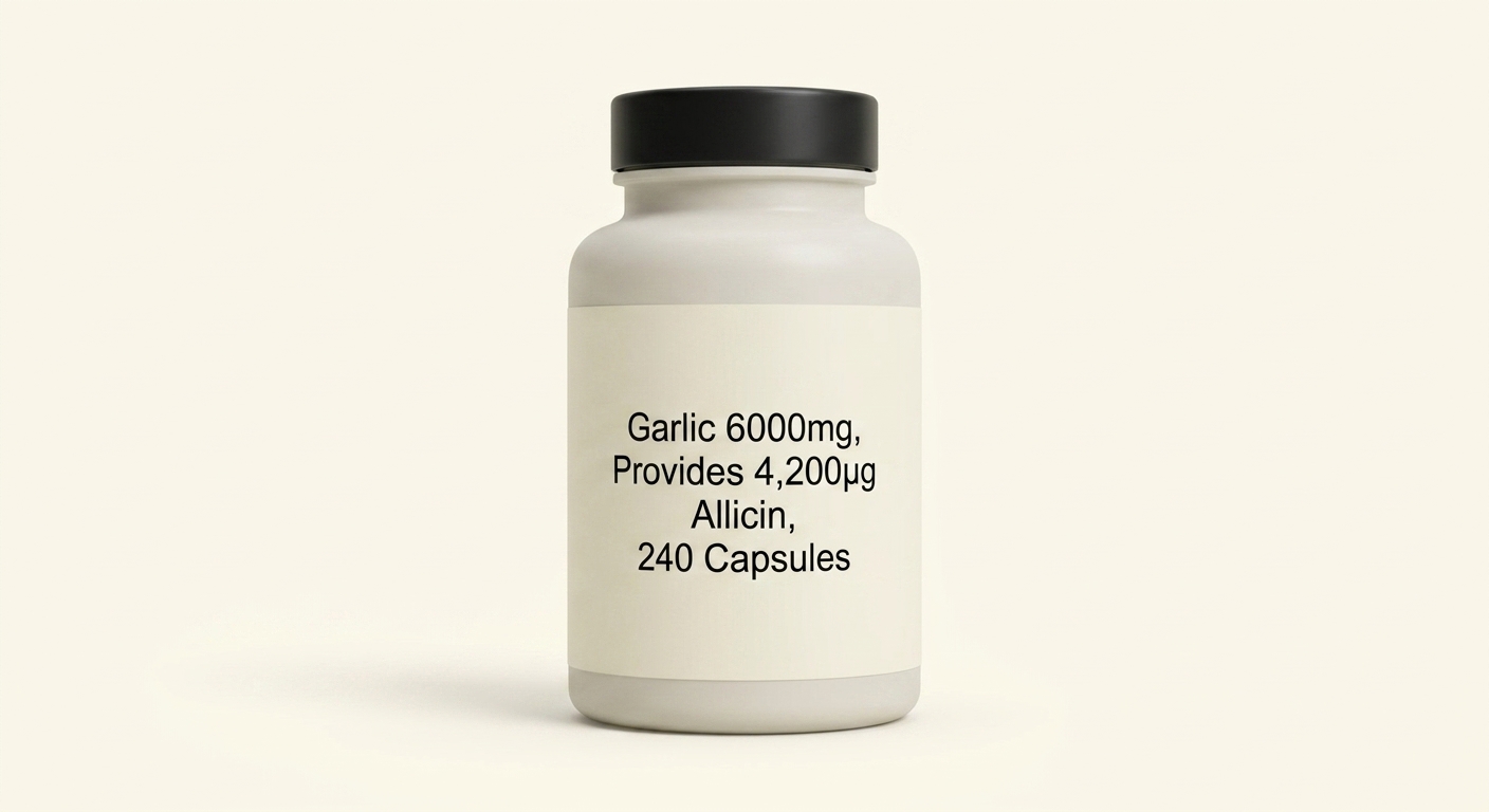 Holland & Barrett High Strength Garlic 6000mg 240 Capsules
