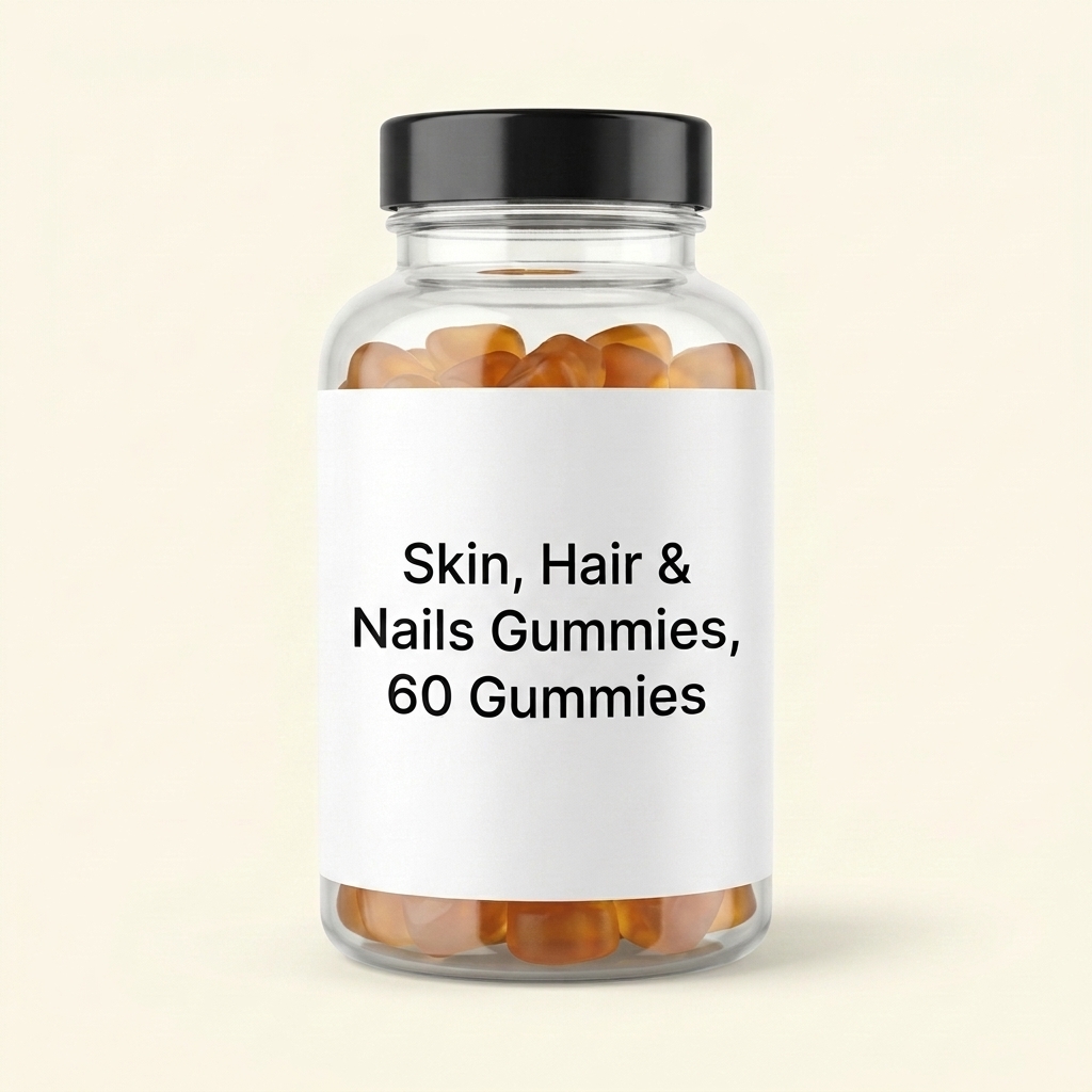 Holland & Barrett Skin Hair and Nails Vegan Gummies Pineapple Flavour