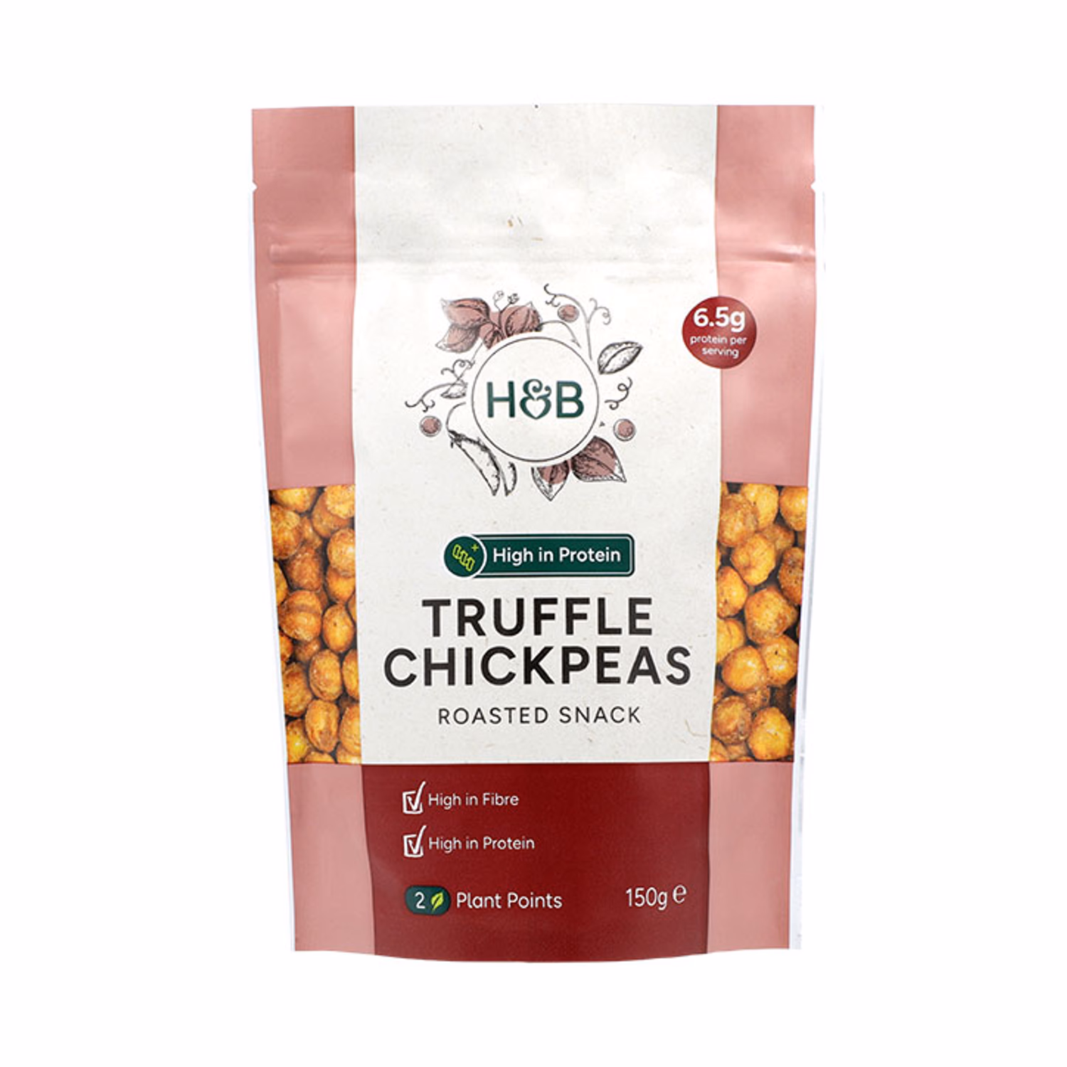 Holland & Barrett High Protein Truffle Chickpeas Snack 150g
