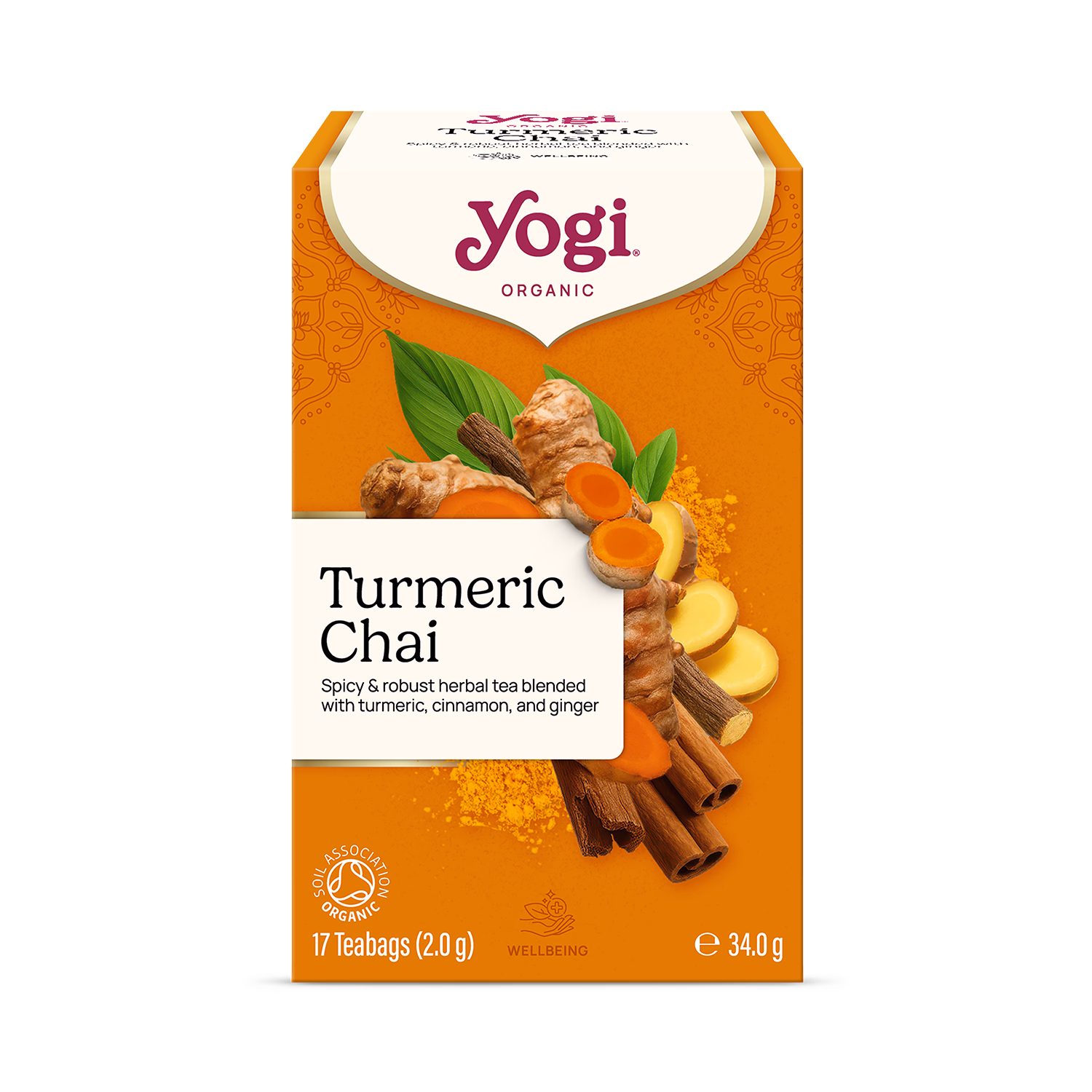 Yogi Tea Turmeric Chai 17 Tea Bags