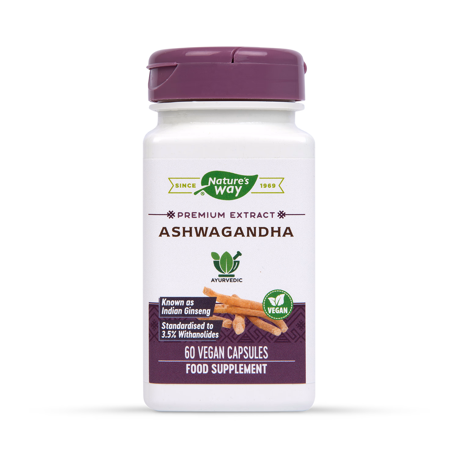Nature's Way Ashwagandha Root Extract 60 Capsules