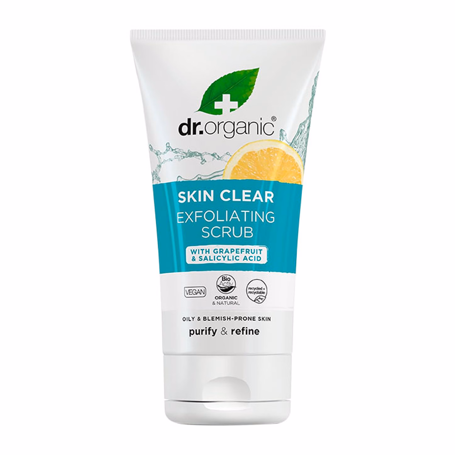 Dr Organic Skin Clear Exfoliating Face Scrub 150ml