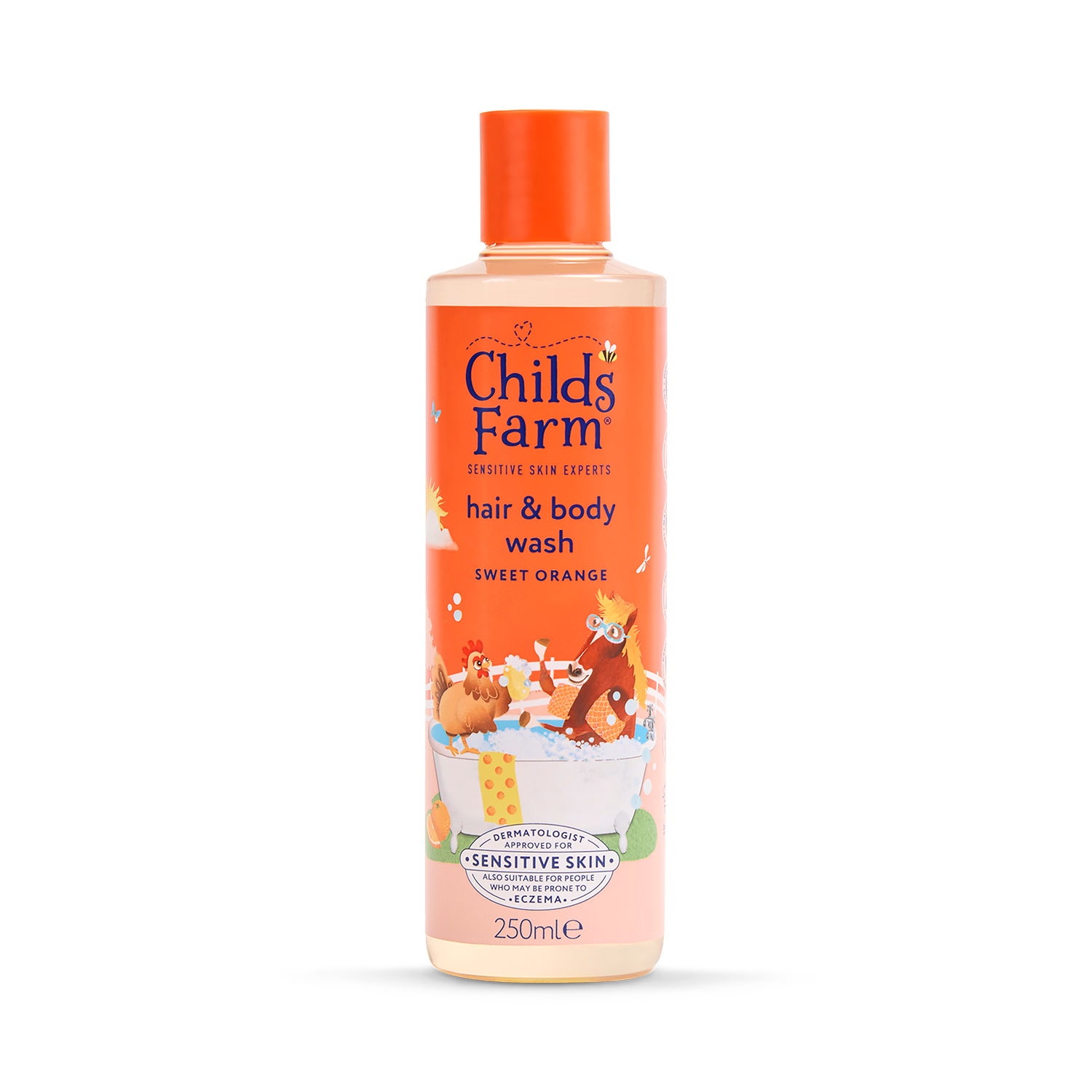 Childs Farm Hair Body Wash Sweet Orange 250ml