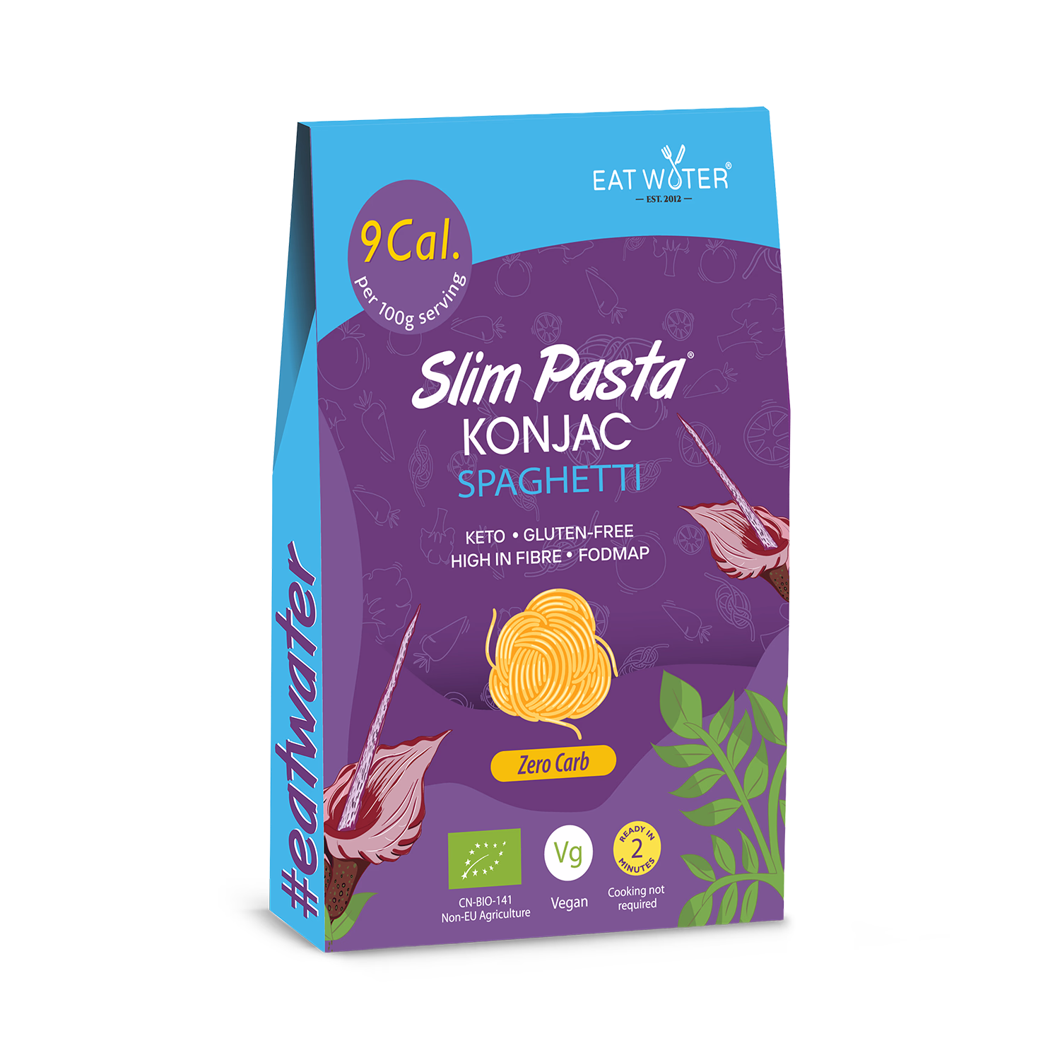 Eat Water Organic Slim Pasta Spaghetti 270g