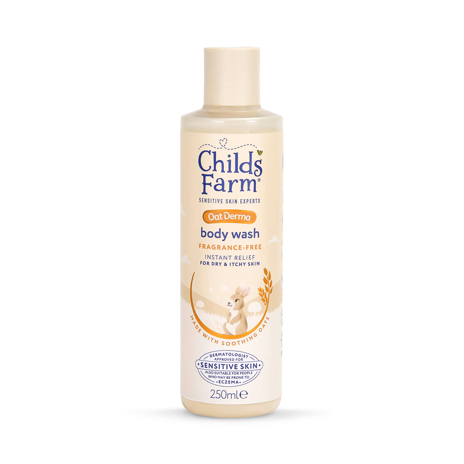 Childs Farm Oatderma Body Wash Fragrance-Free 250ml