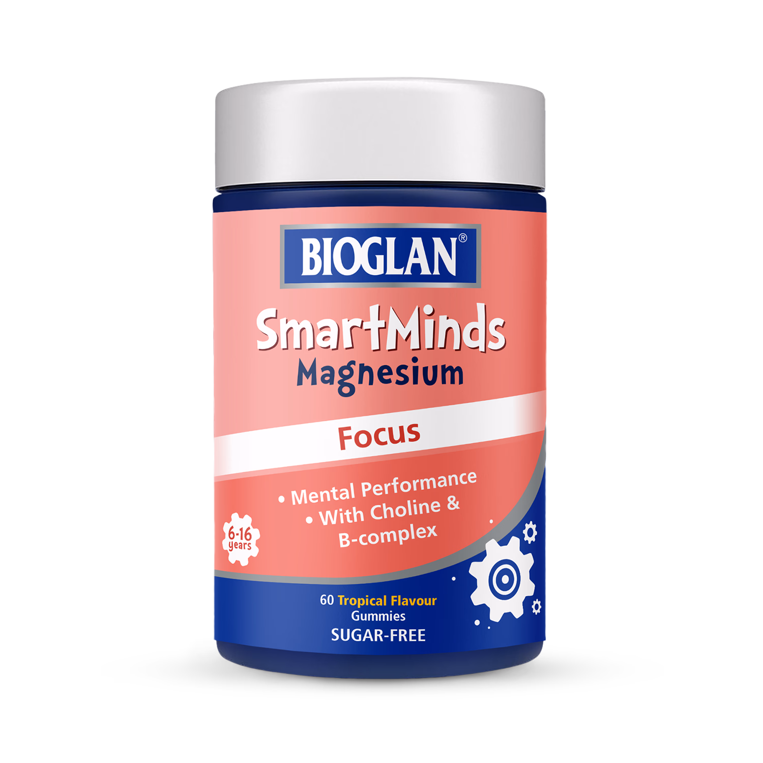 Bioglan SmartMinds Tropical Gummy Food Supplement 60 Count