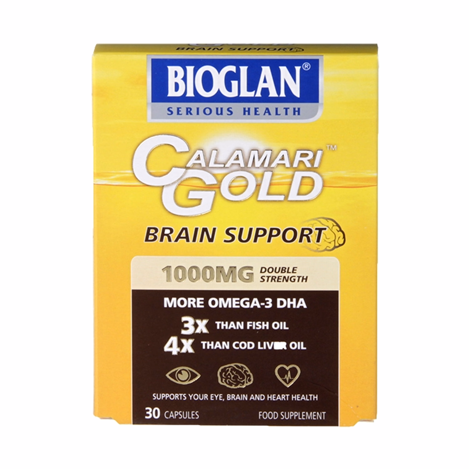 Bioglan Calamari Gold 1000mg Omega-3 Capsules 30