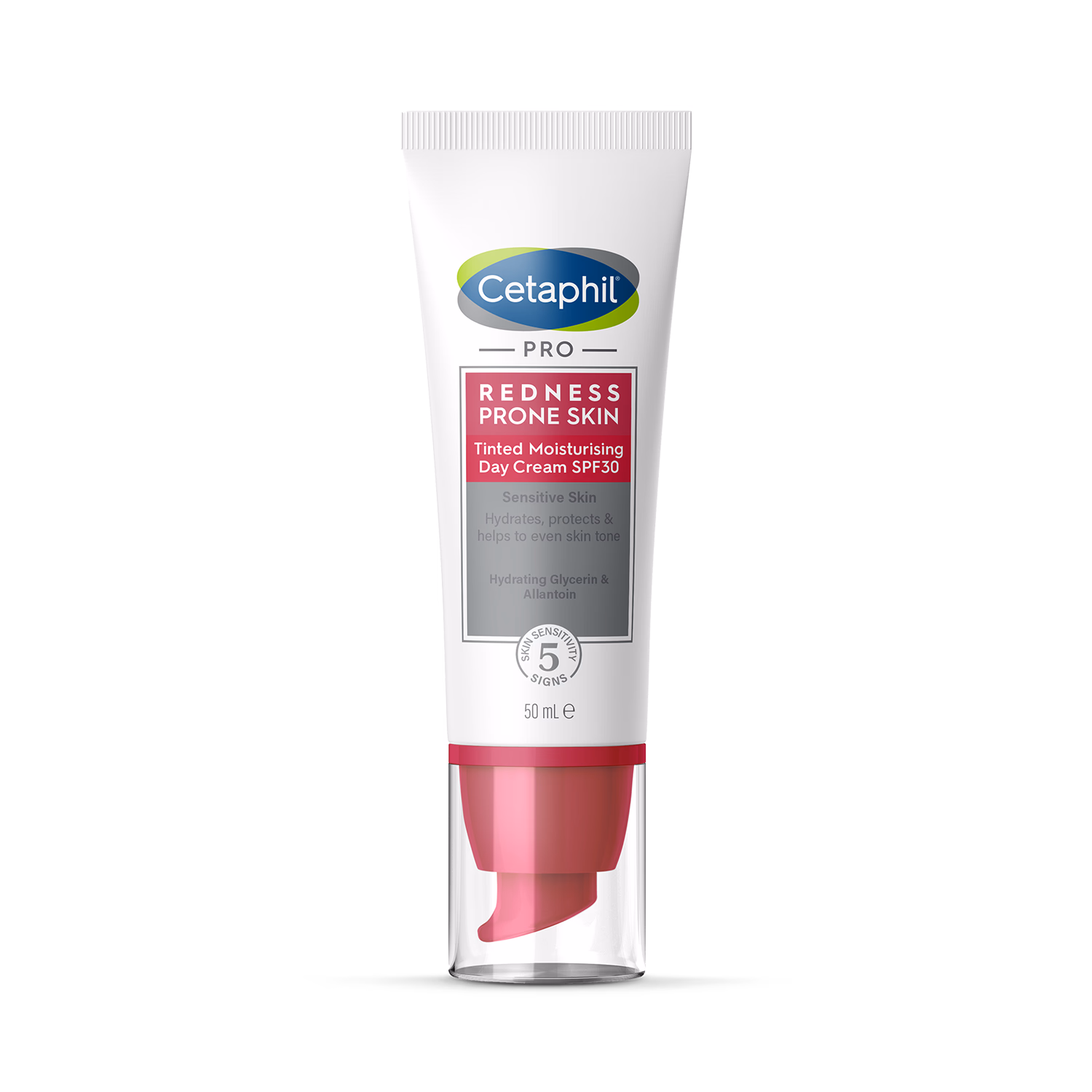 Cetaphil Pro Redness Prone Skin Tinted Moisturising Day Face Cream SPF 30 50ml
